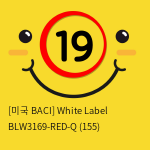 [미국 BACI] White Label  BLW3169-RED-Q (155)