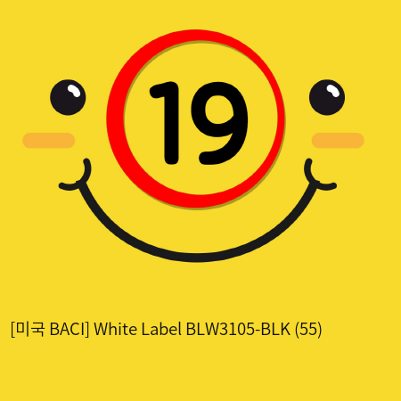 [미국 BACI] White Label BLW3105-BLK (55)