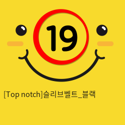 [Top notch]슬리브벨트_블랙