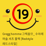 Gregg homme 그렉옴므_ 수아레 머슬 셔츠 블랙 [Redstyle 레드스타일]