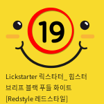 Lickstarter 릭스타터_ 힙스터 브리프 블랙 푸들 화이트 [Redstyle 레드스타일]