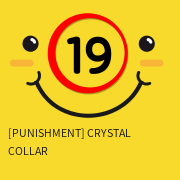 [PUNISHMENT] CRYSTAL COLLAR & LEASH 퍼니시먼트 크리스탈 칼라 앤 리쉬 (목줄)(안대포함)